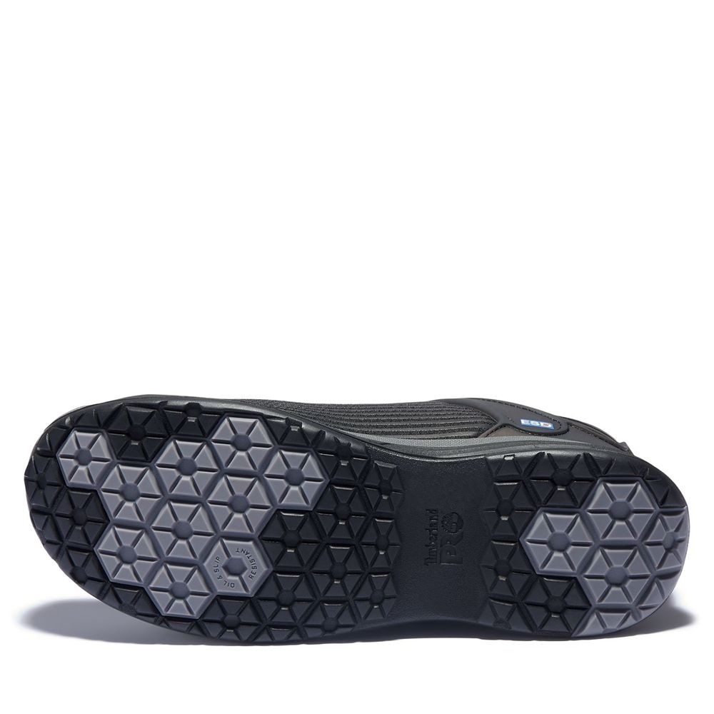 Zapatos De Seguridad Timberland Mujer Pro® Drivetrain Sd35 Comp Toe Negras/Gris - Chile YBC-712053